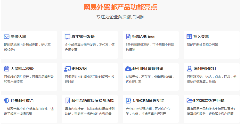 網易企業郵箱海外郵件收發、延時問題